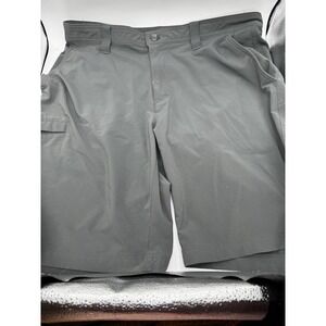 Columbia Men's Golf Shorts/hiking 34x10  Polyester Blend Stretch EUC CT1
